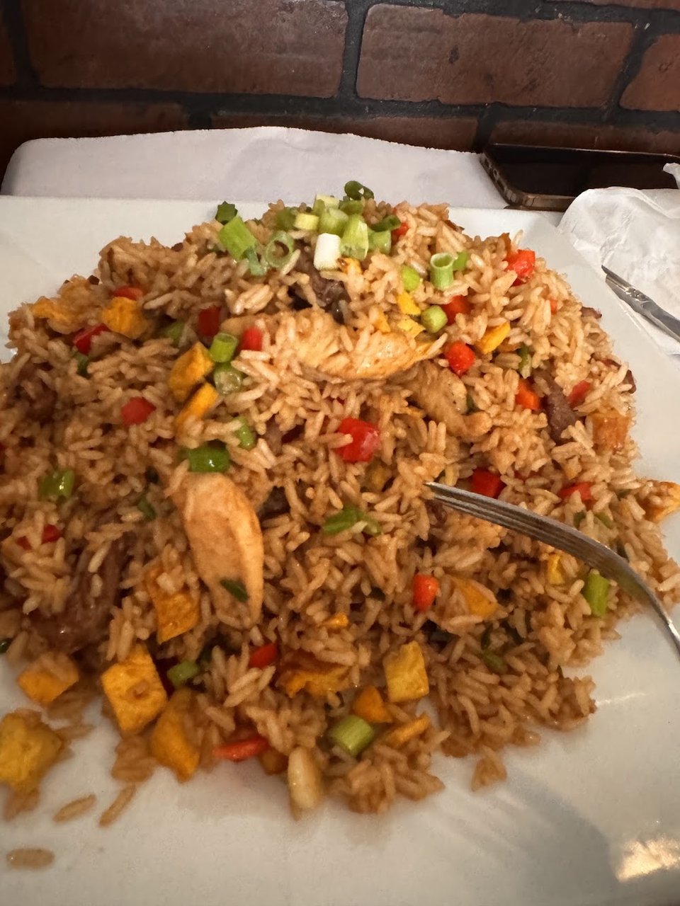 Shrimp Fried Rice Chaufa De Camarones
