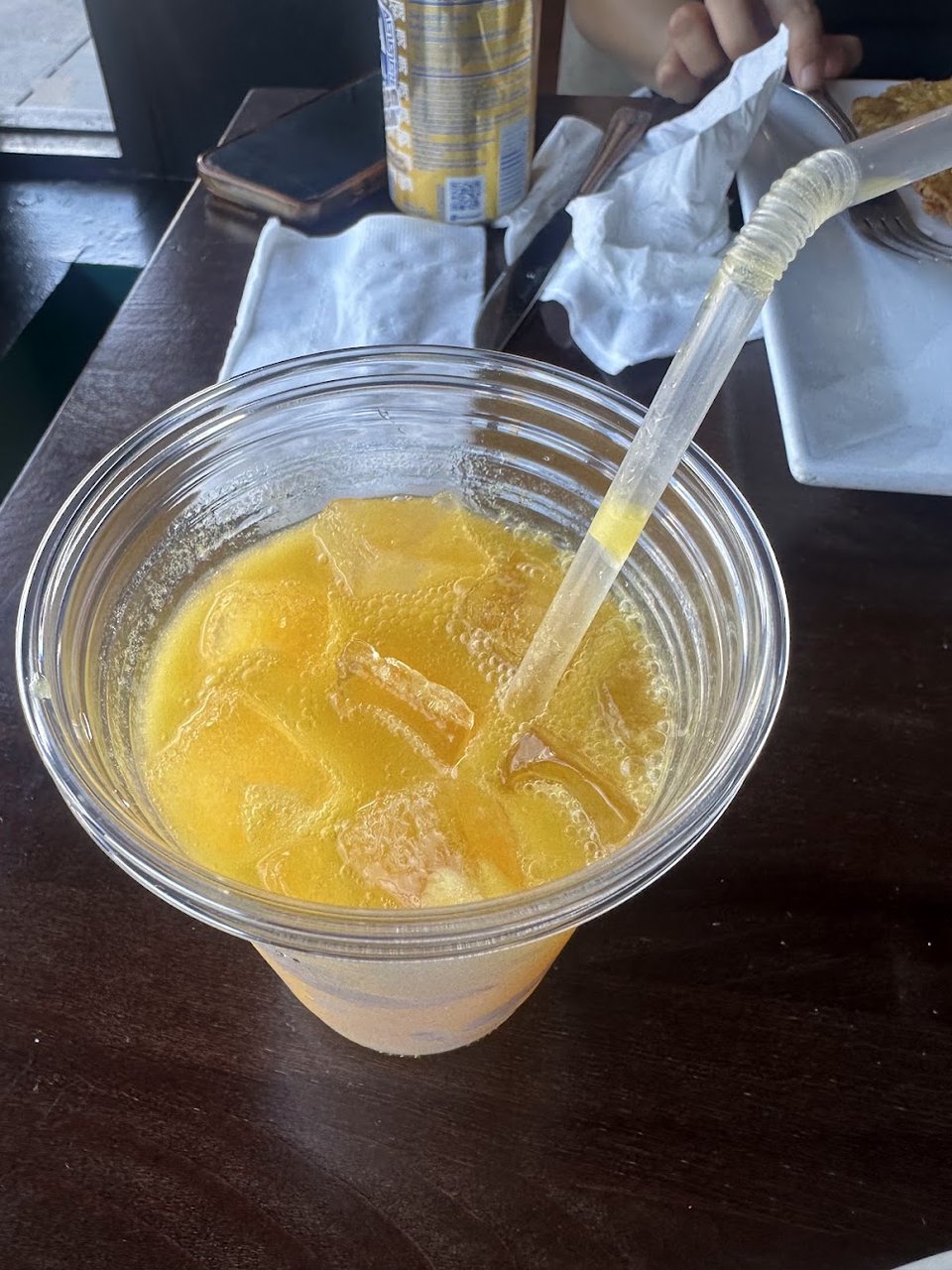 Iced Passion Fruit Juice