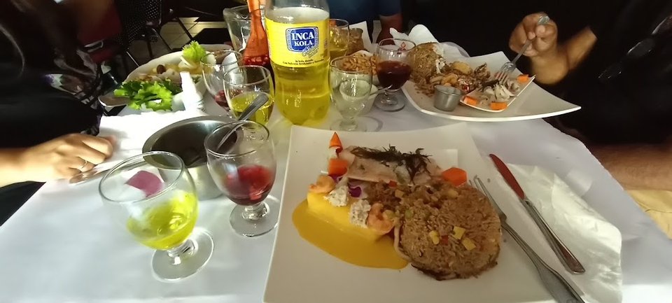 Arroz Chaufa Con Mariscos